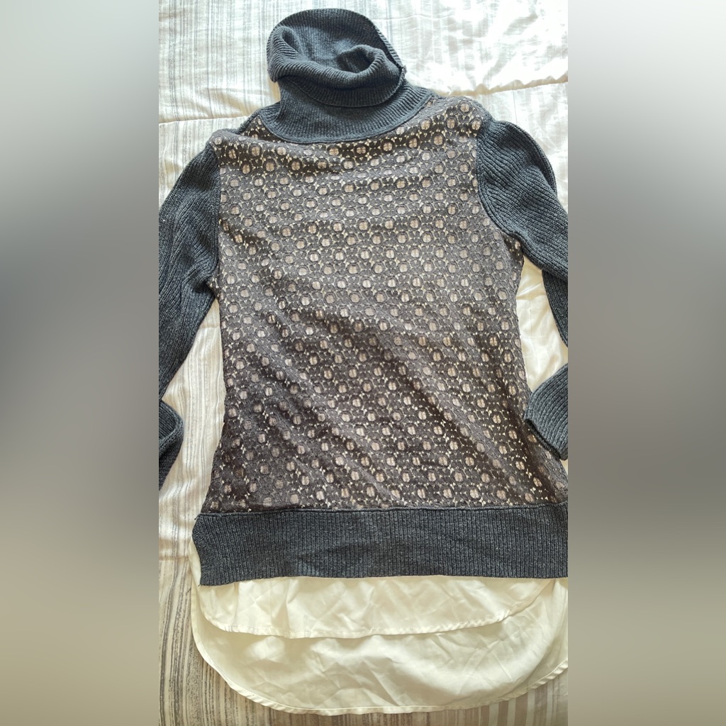 Blues. With A Long Sleeve. Black. Its Size Is Medium, But It Fits,